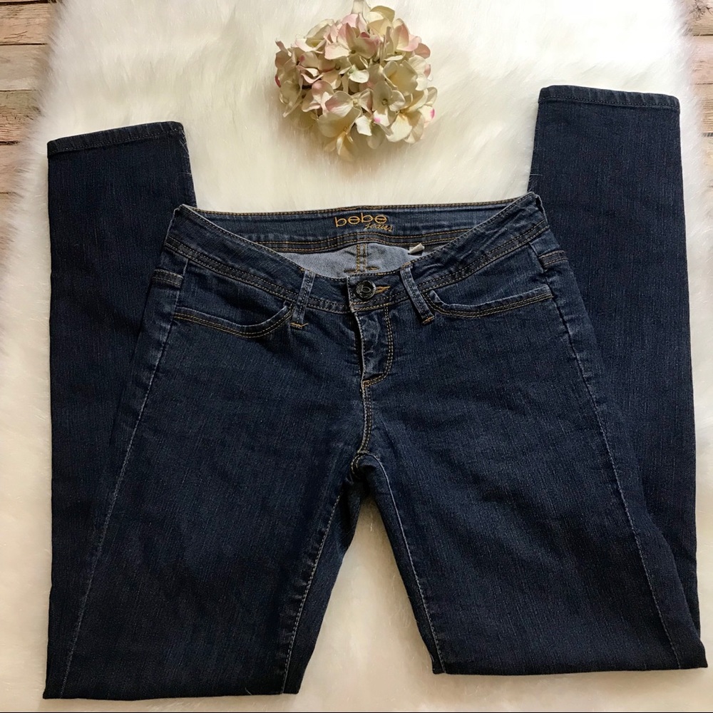 Dark Blue Skinny Jeans - Picture 2 of 6